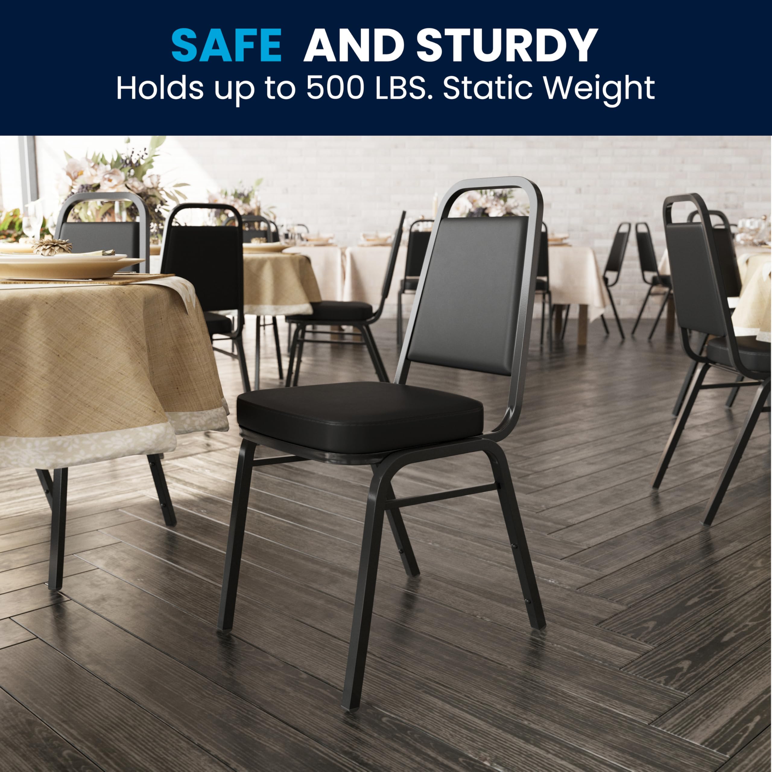 Amazon.com: Flash Furniture HERCULES Series Trapezoidal Back